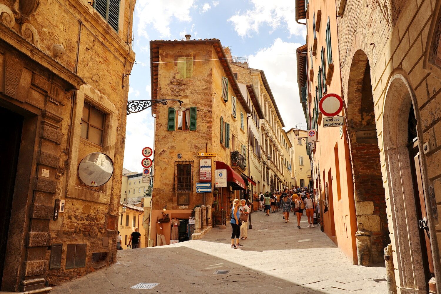 Italy shops streets